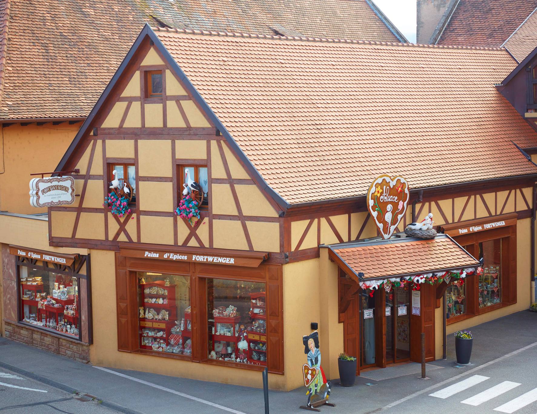 Maisonnette composée 3 pains d'épices - Fortwenger Alsace