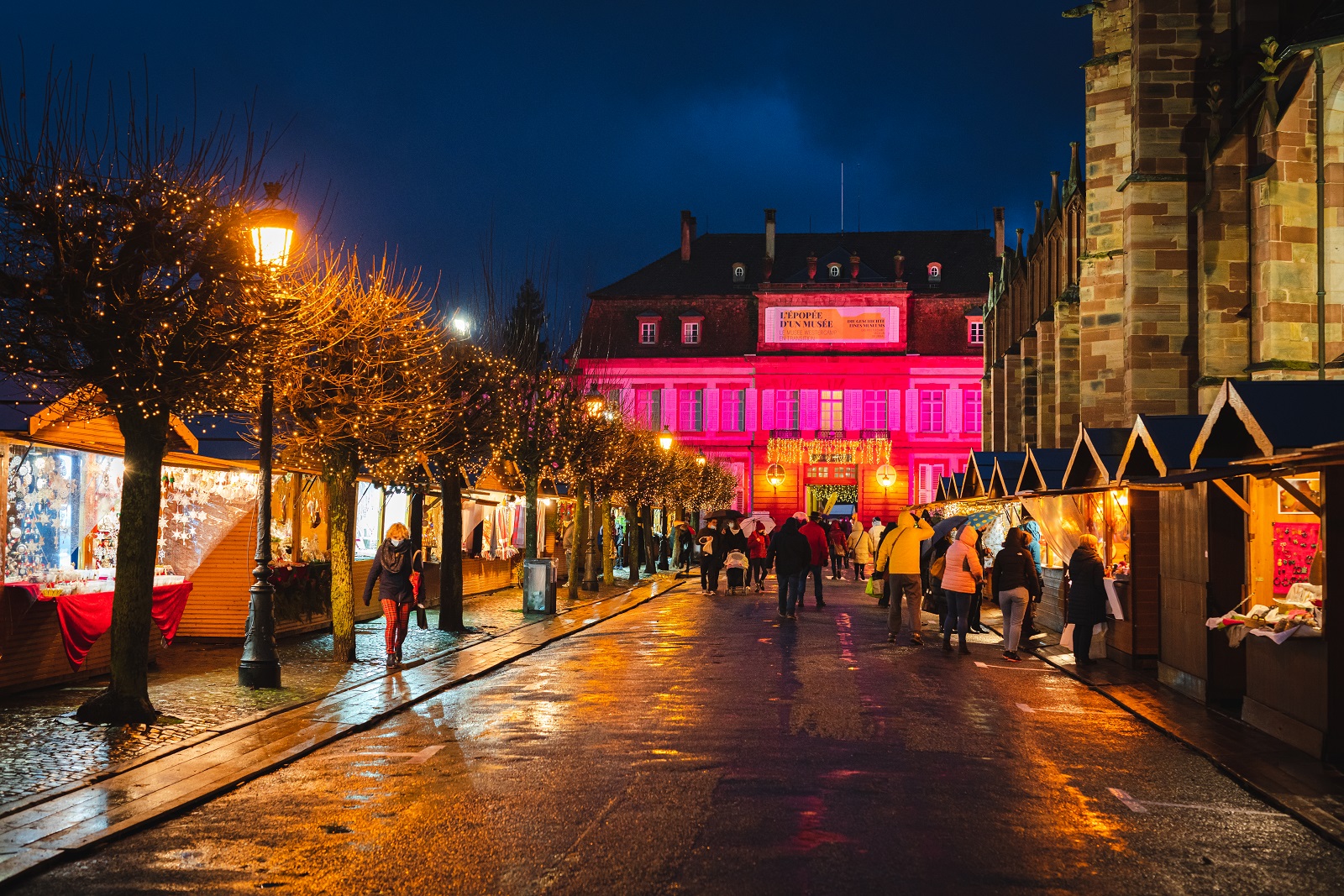 Inauguration du marché de Noël