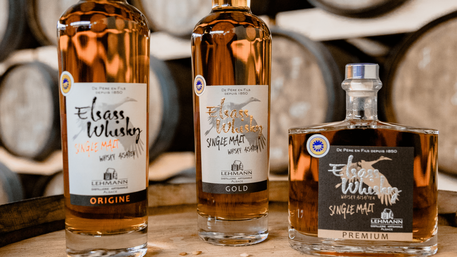 Single Malt Whisky Français Tourbé - Distillerie Lehmann - Obernai