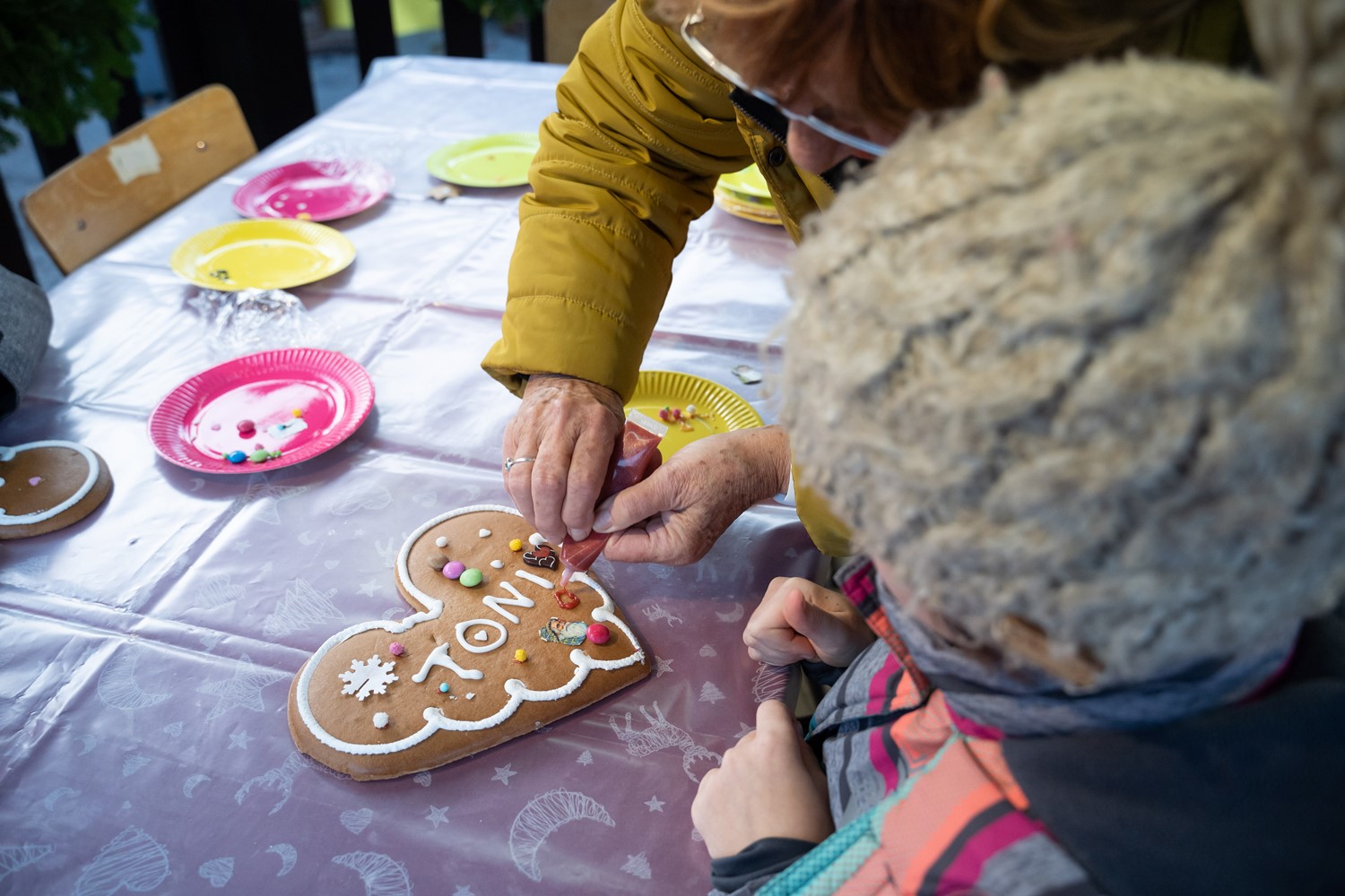 Atelier de décoration de pain d