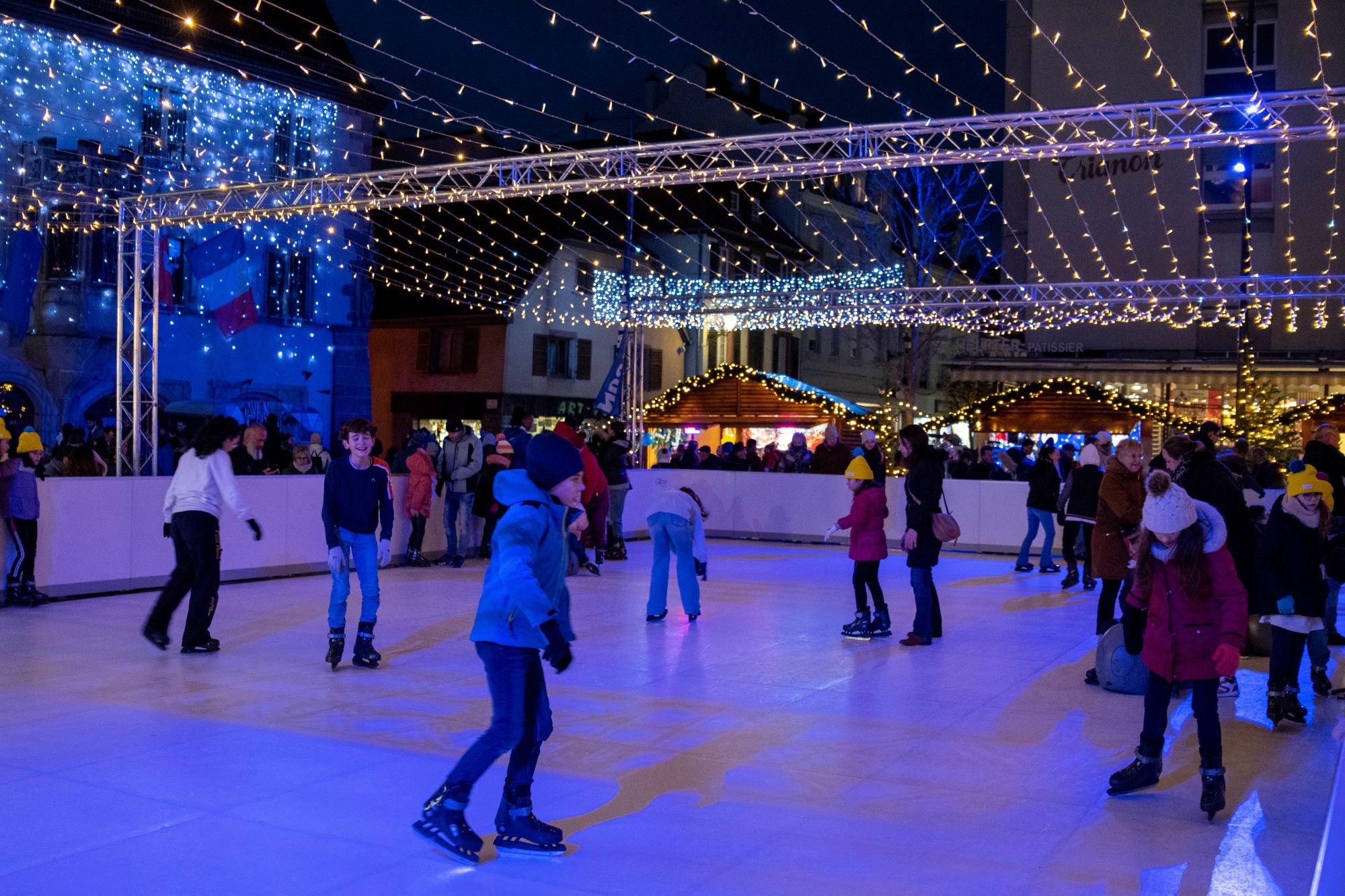 Noël Bleu -Village des enfants : patinoire écologique... Du 30/11/2024 au 5/1/2025