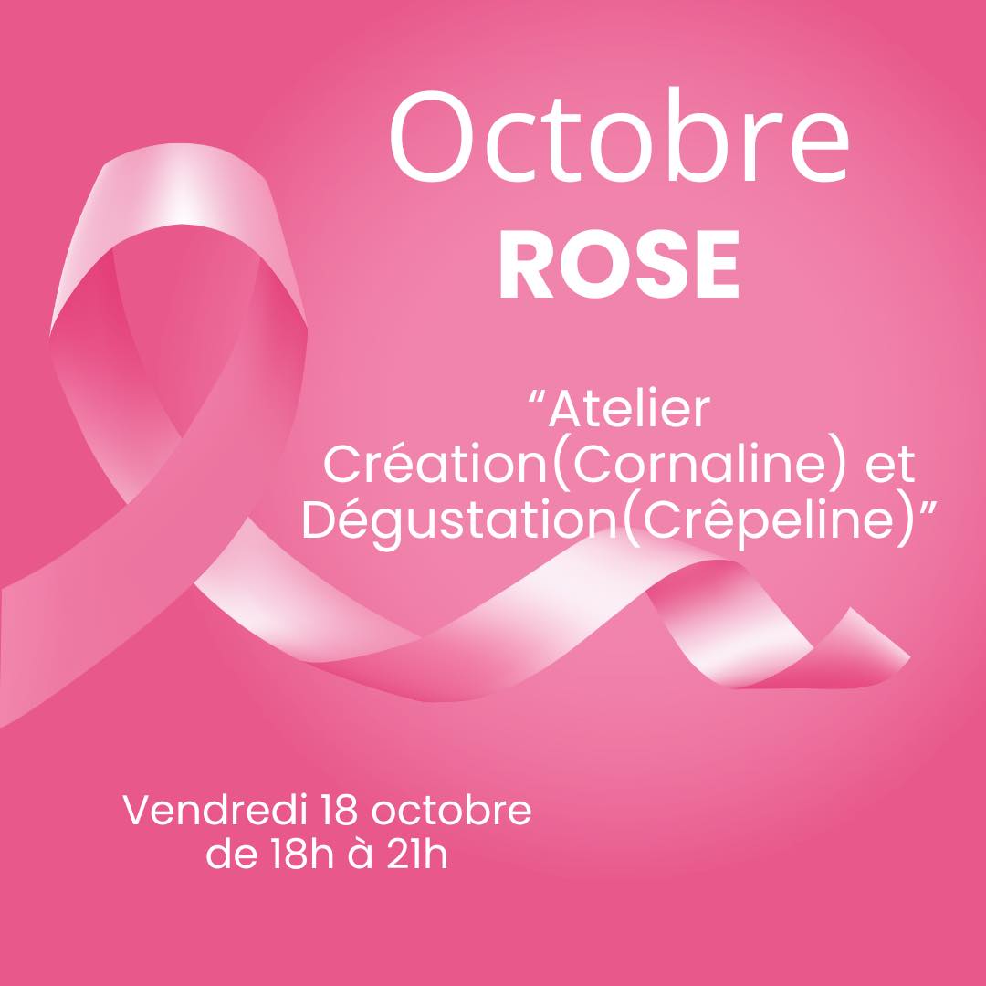 Soirée octobre rose chez Crêpeline Le 18 oct 2024