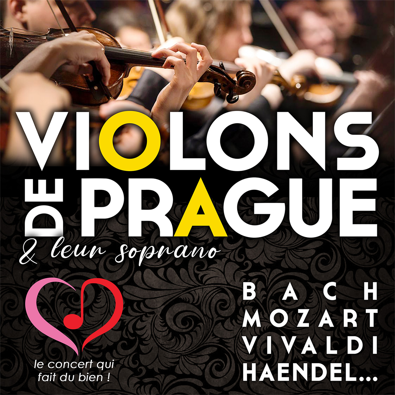 Concert : Violons de Prague Le 7 déc 2024