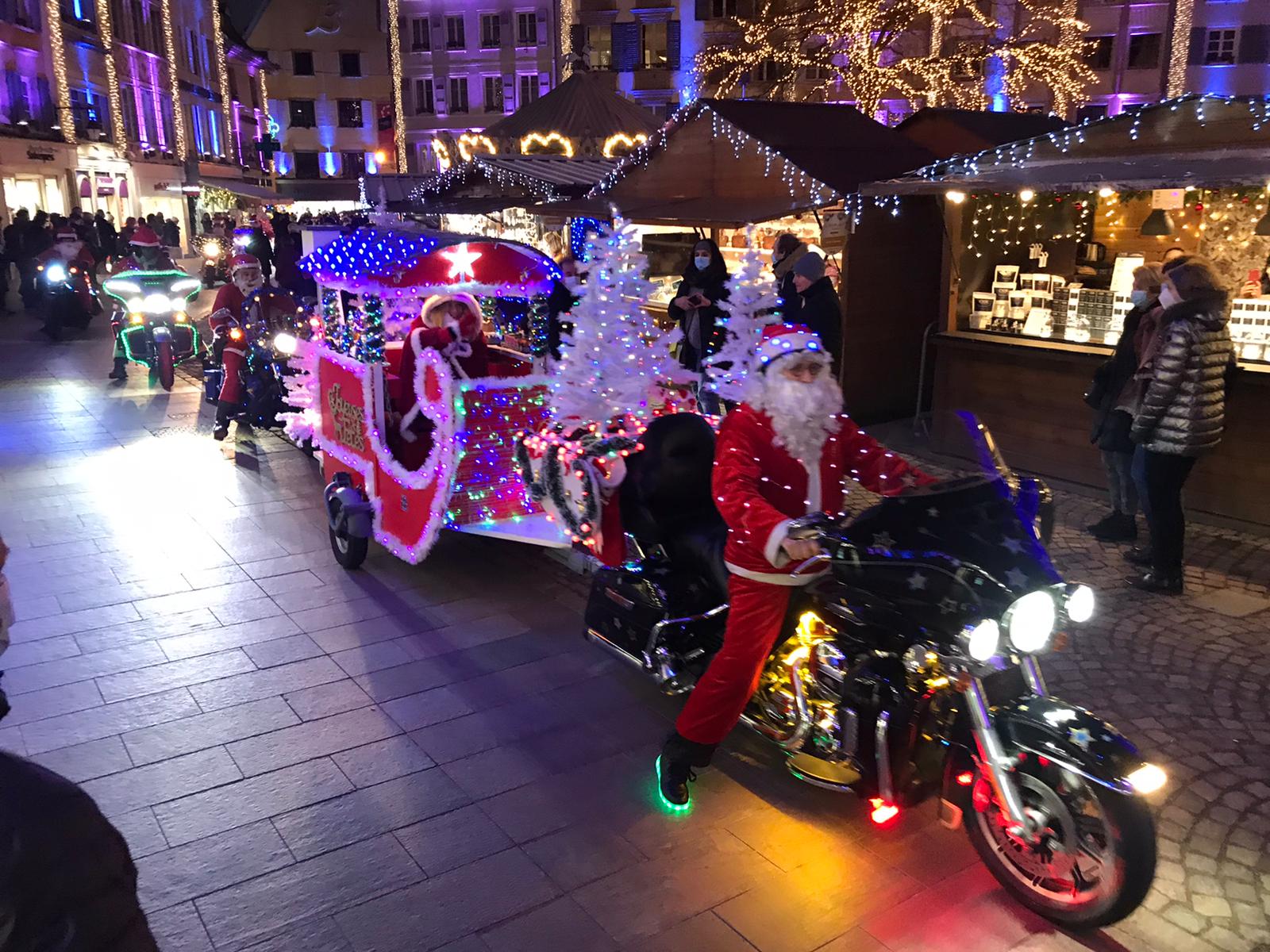 Santa Fred et les Pères Noël en Harley Le 30 nov 2024