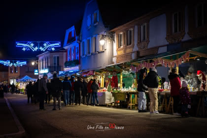 Une fille en Alsace