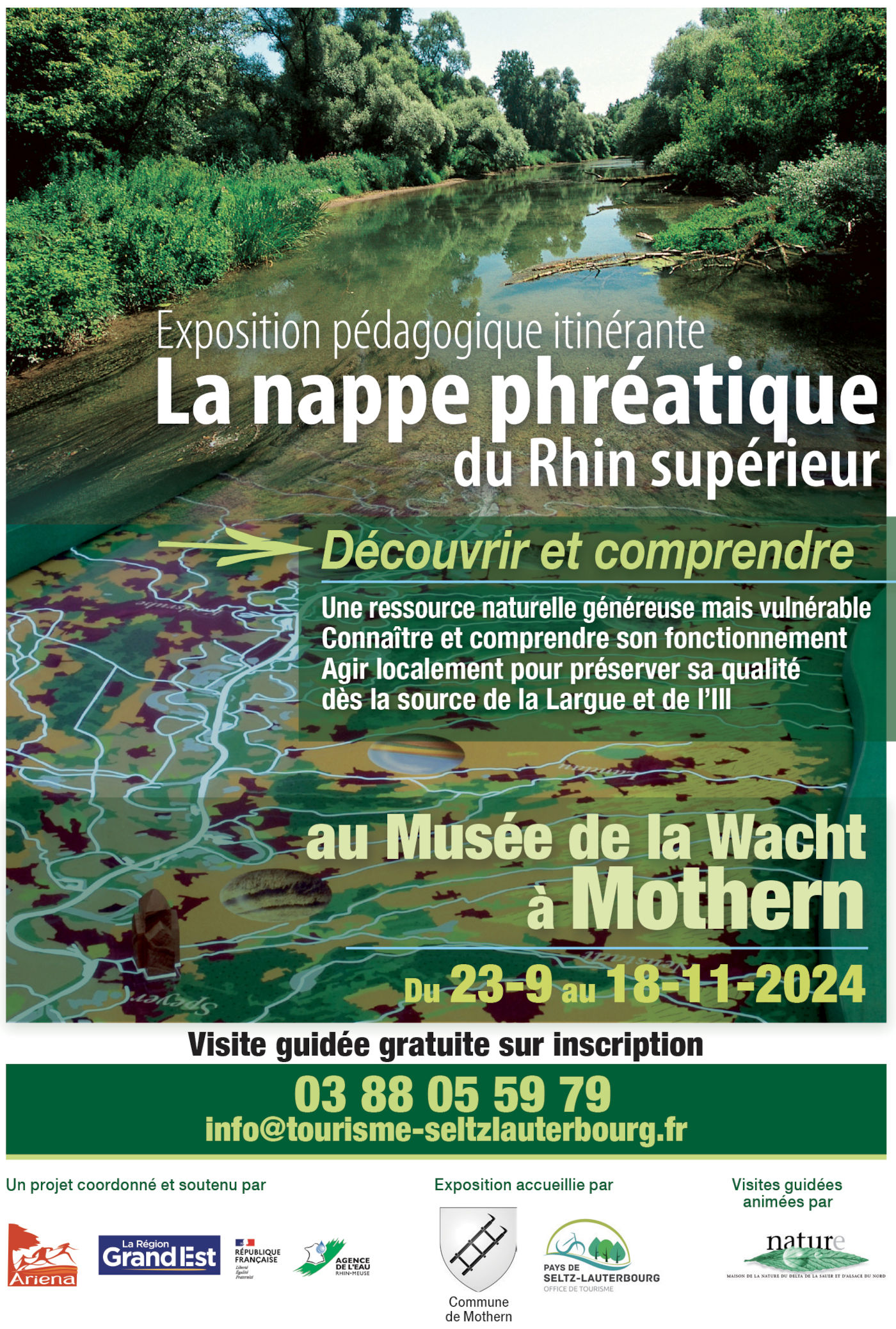 Exposition pédagogique - La nappe phréatique du... Du 23 sept au 31 oct 2024