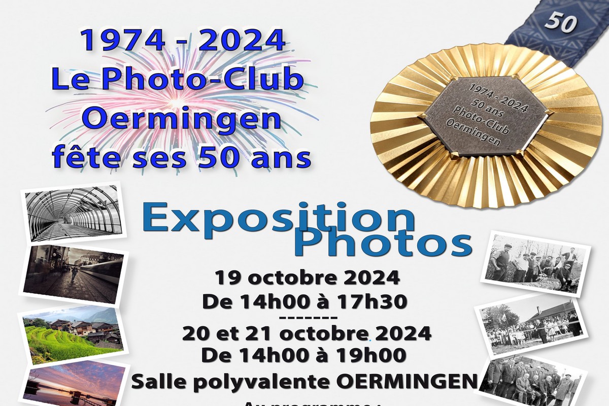 1974-2024 50ème Anniversaire du Photo Club d