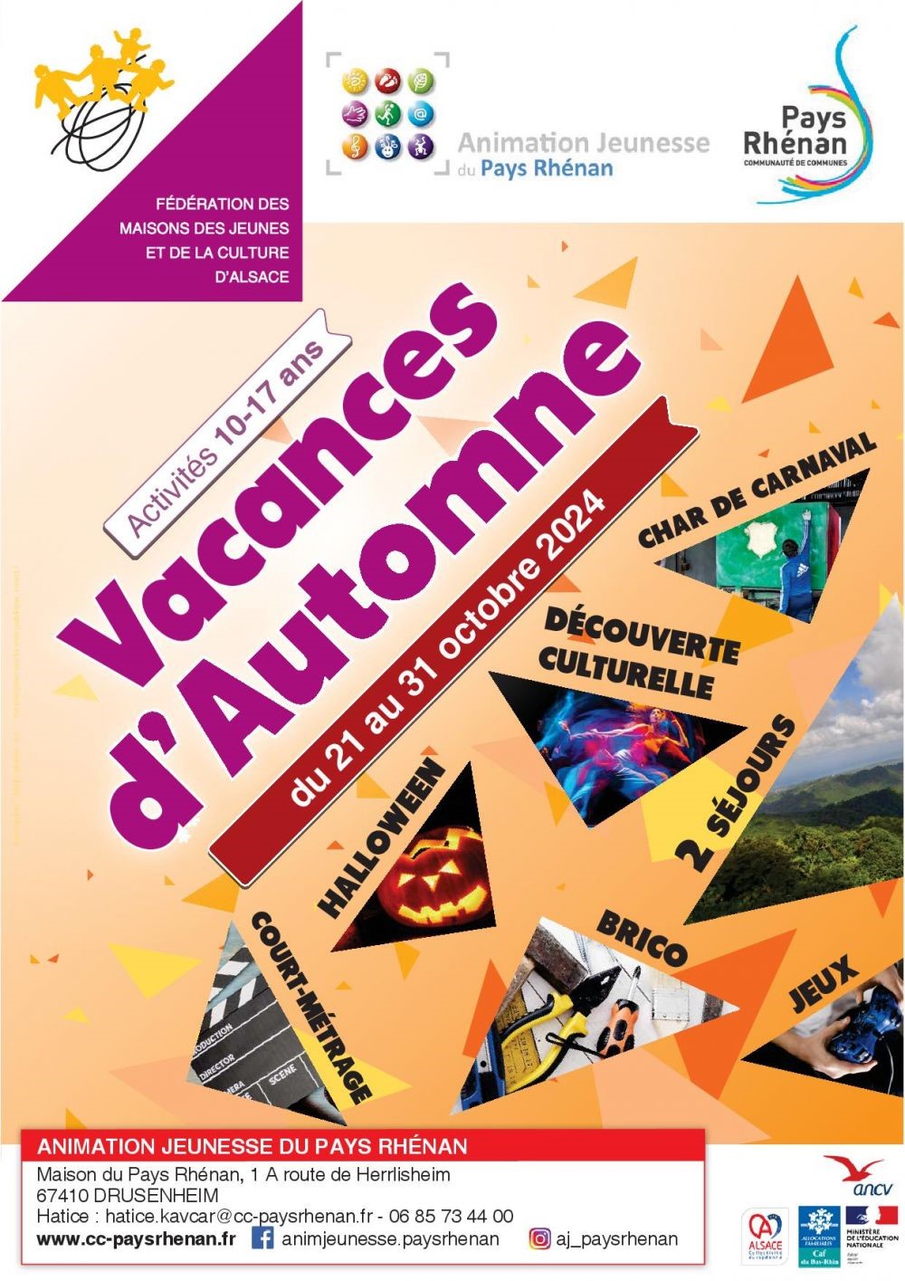 Activités vacances d